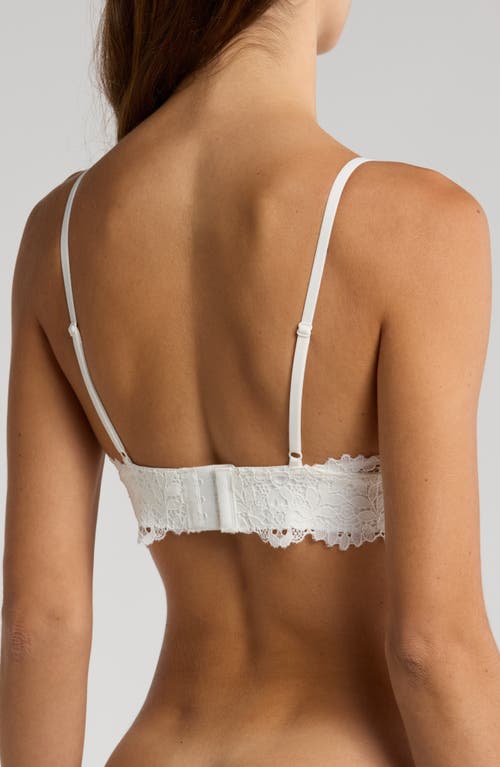 Etam Success Triangle Bralette In Perle