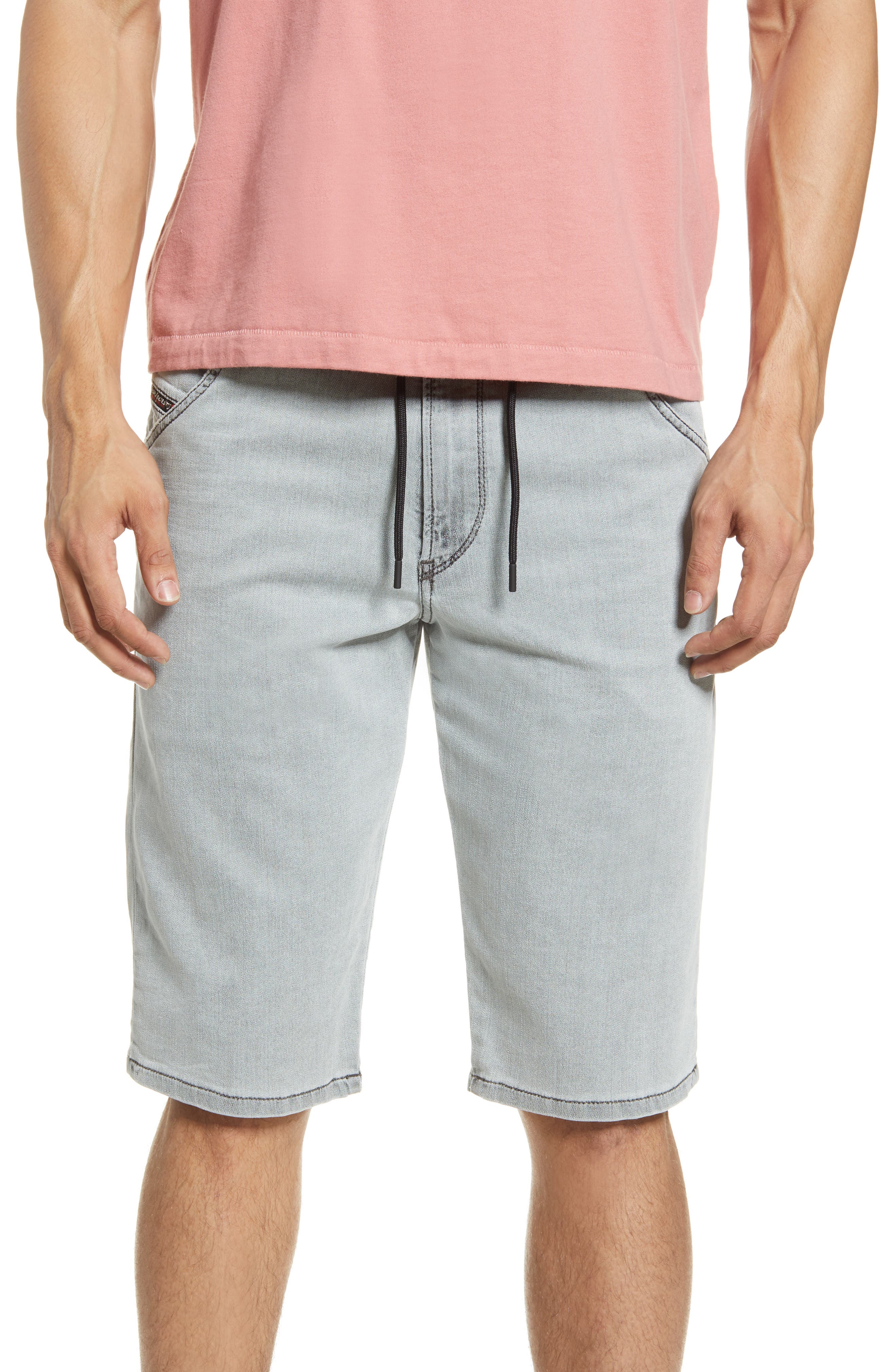 diesel krooshort denim shorts