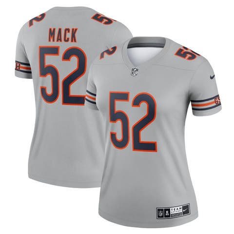 Outerstuff Khalil Mack Chicago Bears Youth Player Name & Number V-Neck Top - Navy, Size: XL, Blue