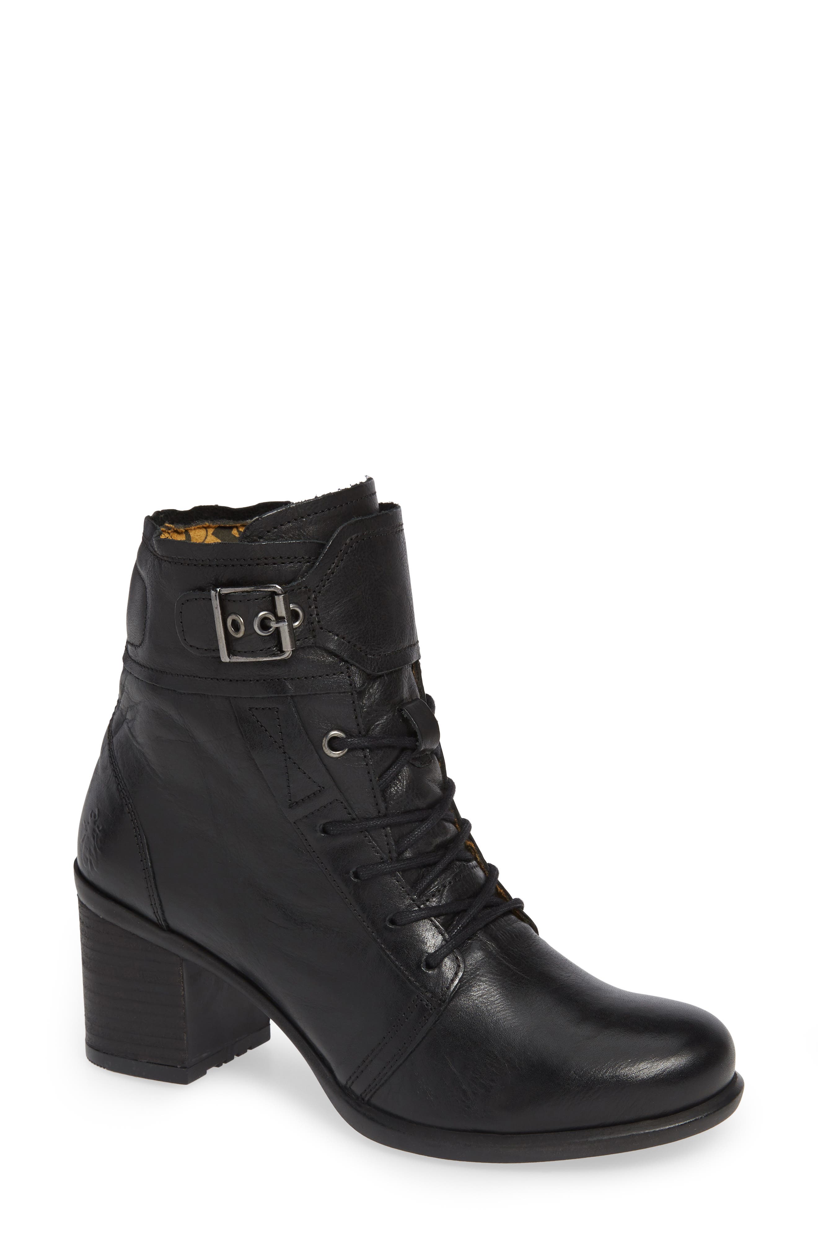 Fly London Iemi Buckle Strap Bootie