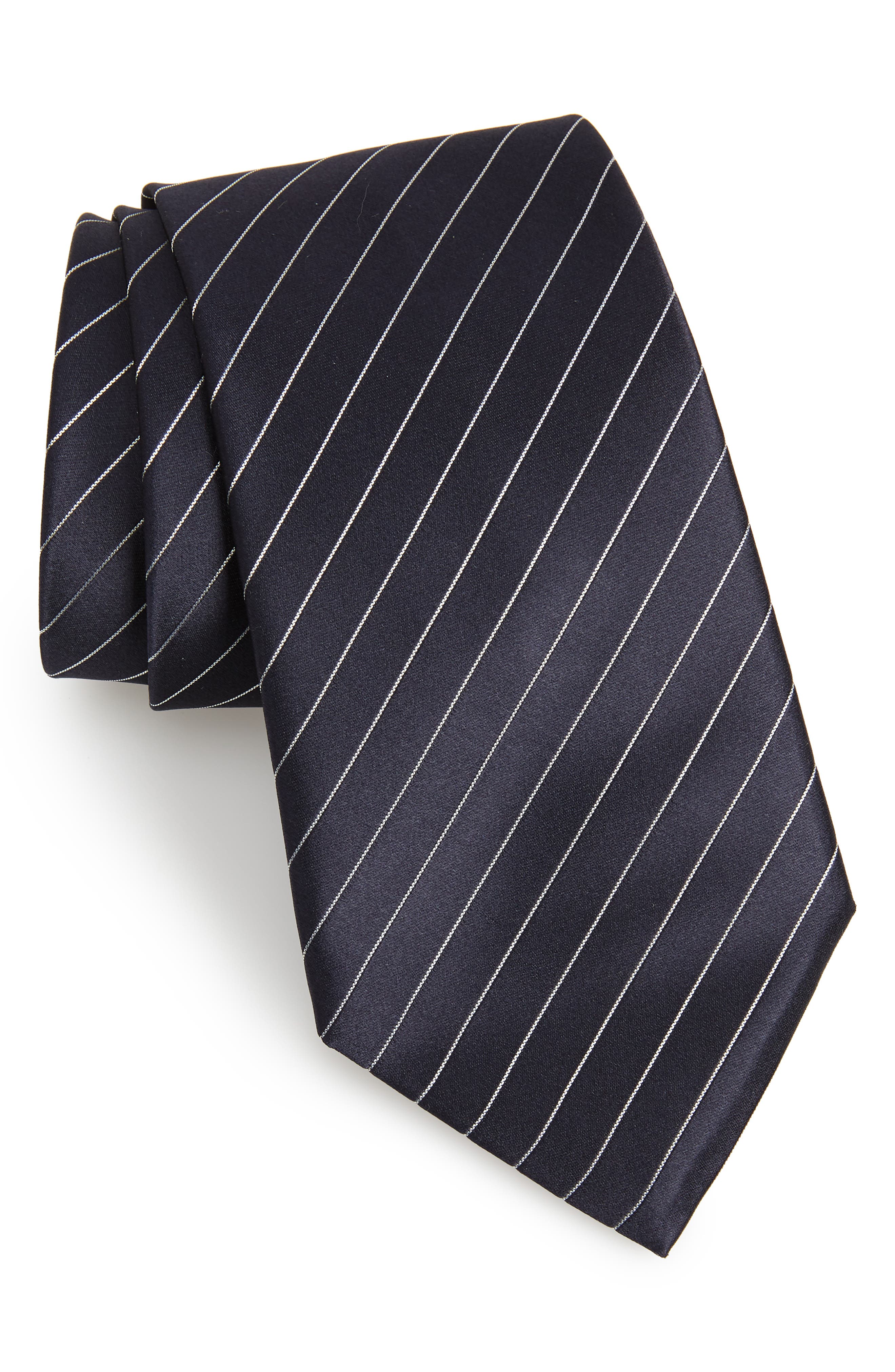 Emporio Armani Stripe Silk Tie | Nordstrom