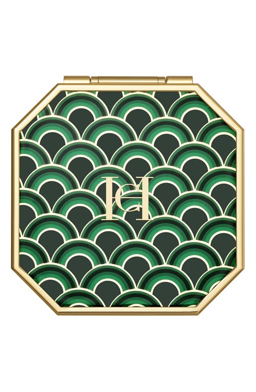 Carolina Herrera Fabulous Skin Compact Case In Green Waves