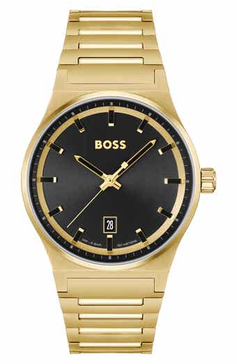 | 44mm Chronograph Watch, BOSS Nordstrom Champion Bracelet