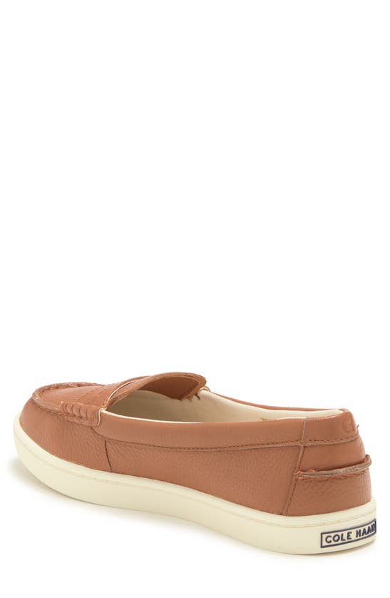Cole Haan Nantucket Penny Loafer In Pecan Pebb