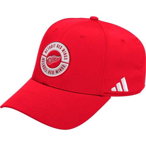Detroit Red Wings Men's Adidas Black Authentic Pro Locker Room Polo