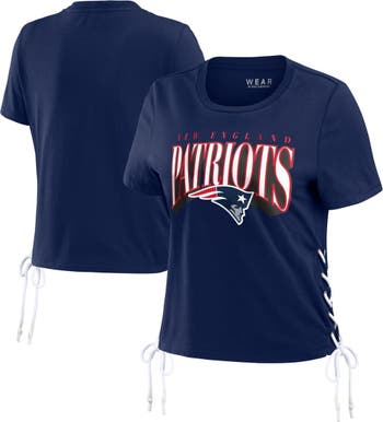 Women's WEAR by Erin Andrews Navy Dallas Cowboys Lace Up Long