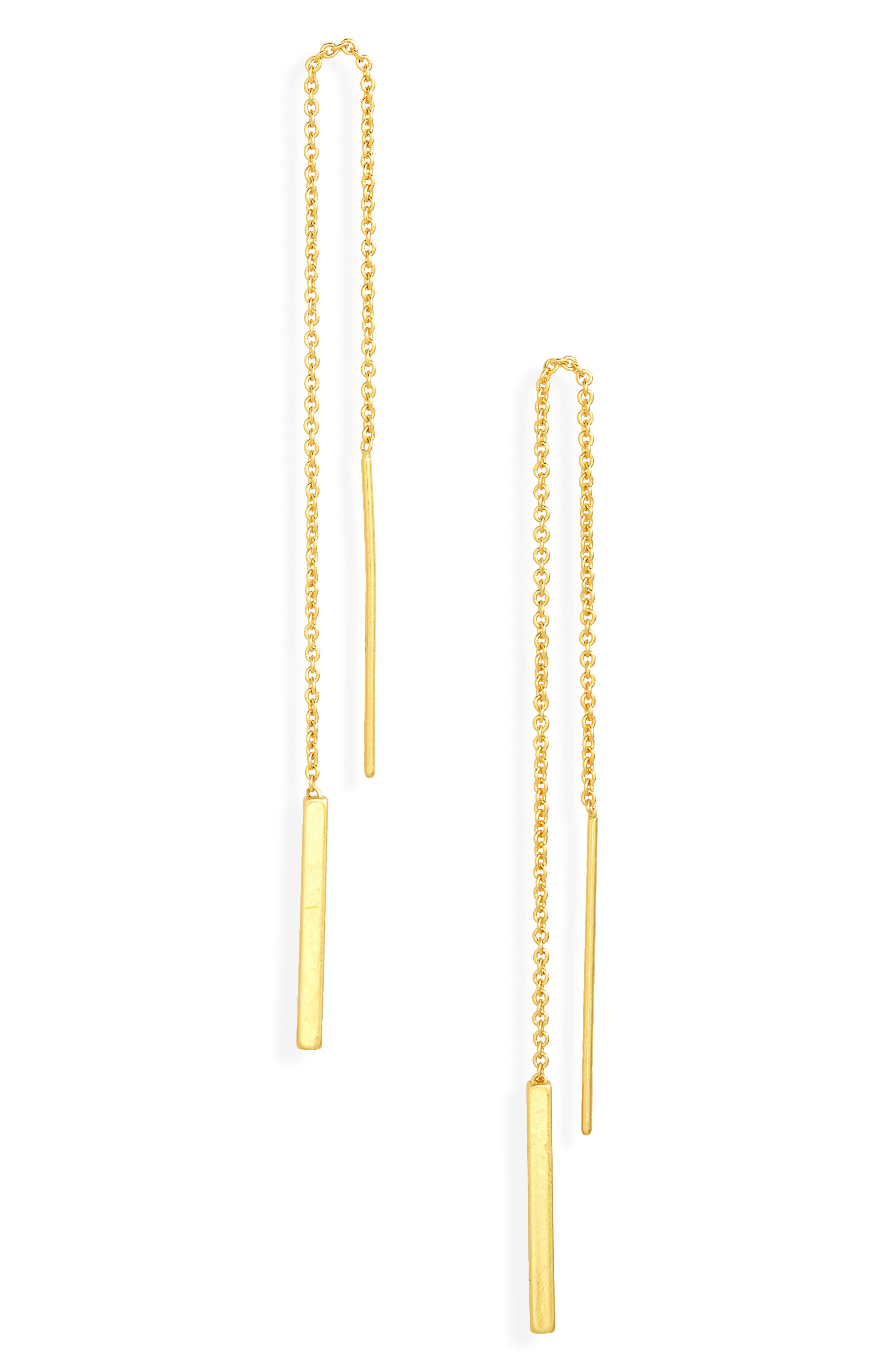 madewell bar earrings