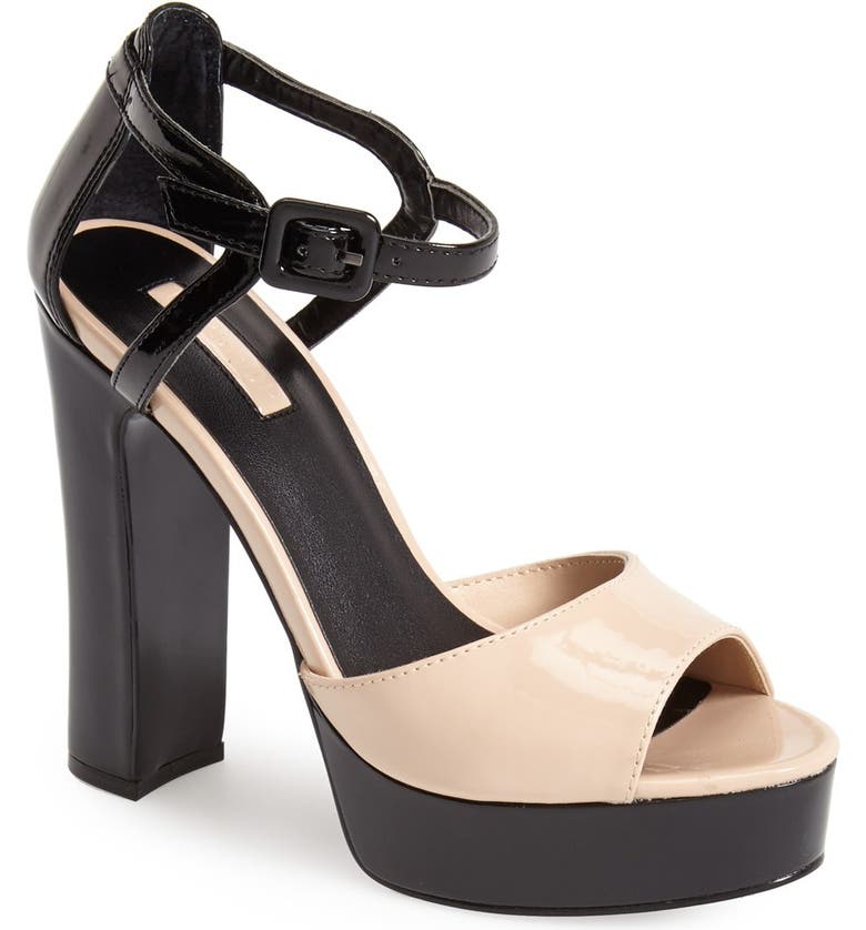 Topshop 'Lena' Ankle Strap Platform Sandal (Women) | Nordstrom