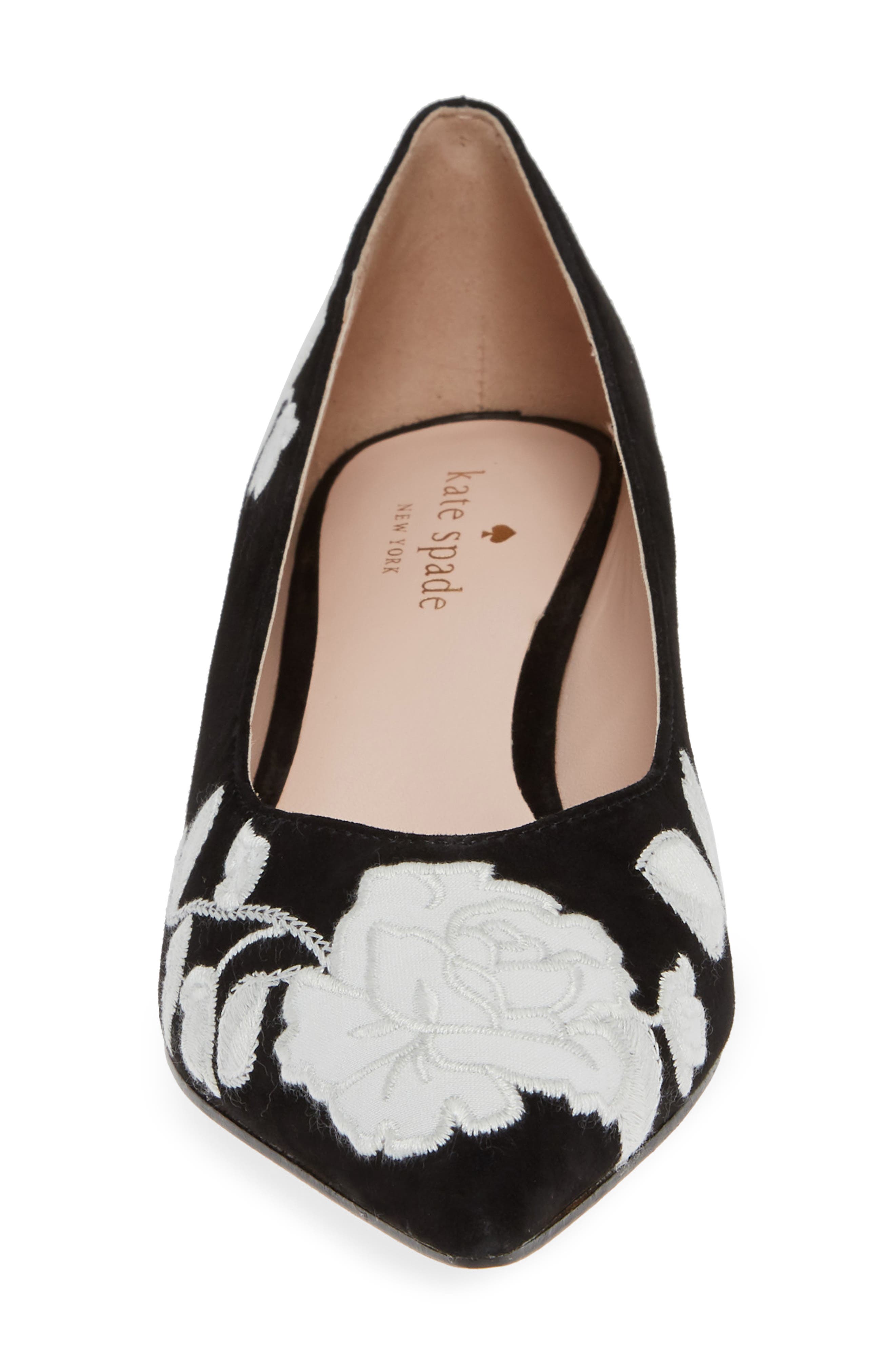 kate spade floral heels