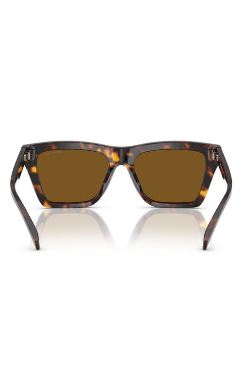 Michael Kors 56mm Square Sunglasses In Dk Tort