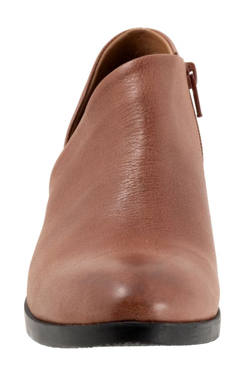 Bueno Caitlin Zip Bootie In Tobacco