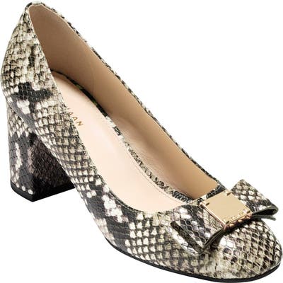 Cole Haan Tali Bow Pump B - Beige