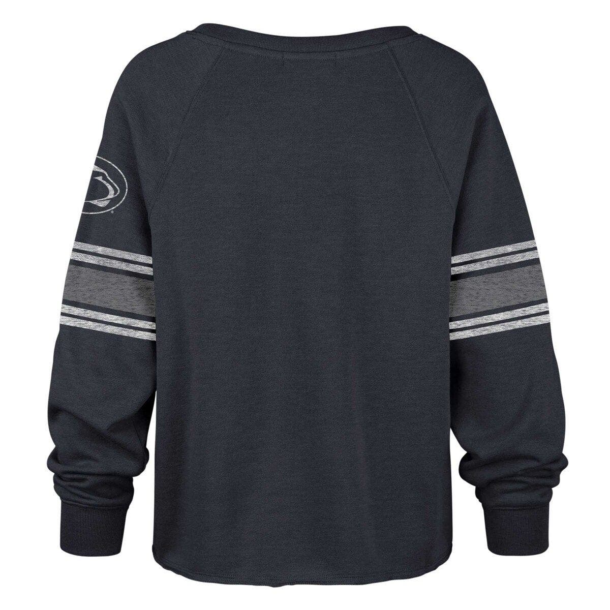 47 Women's Pittsburgh Steelers Jada Grey Long Sleeve T-Shirt