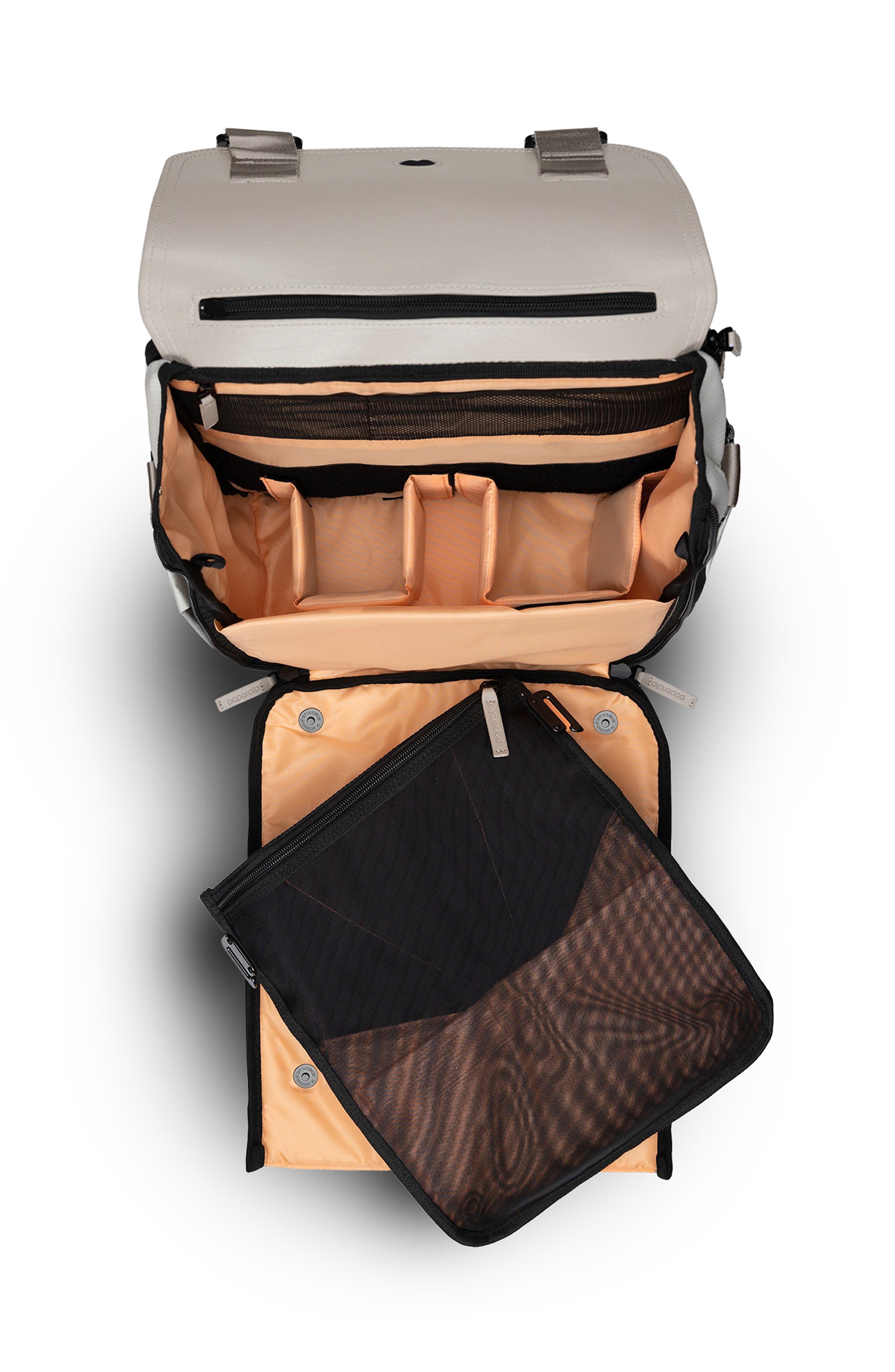 Paperclip Willow Recycled Ocean Plastic Convertible Backpack Diaper Bag