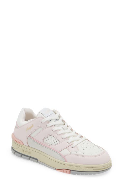 Axel Arigato Area Lo Sneaker in Pink/White