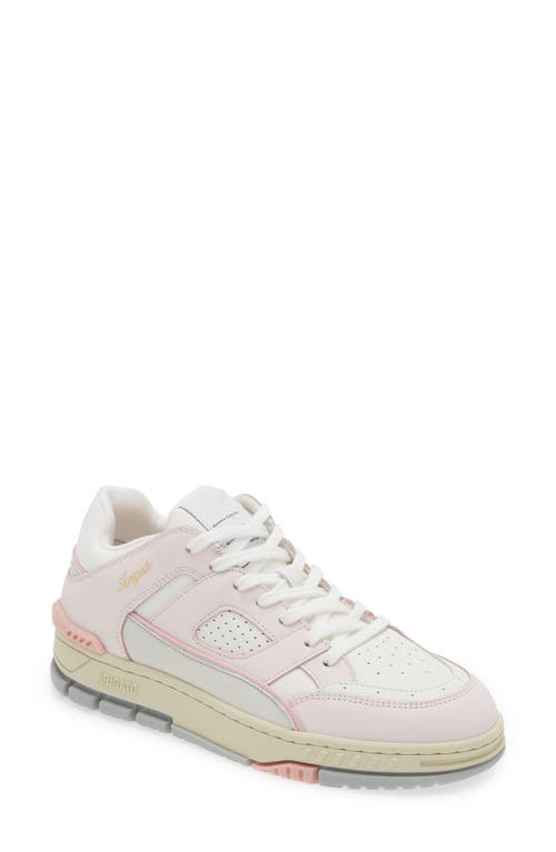 Axel Arigato Area Lo Sneaker In Pink/white