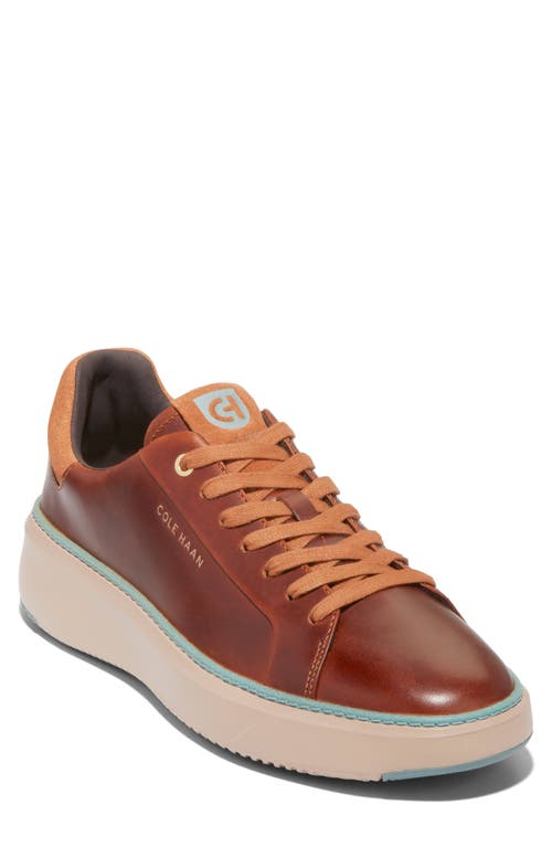 Shop Cole Haan Grandpro Topspin Sneaker In Acorn/trellis