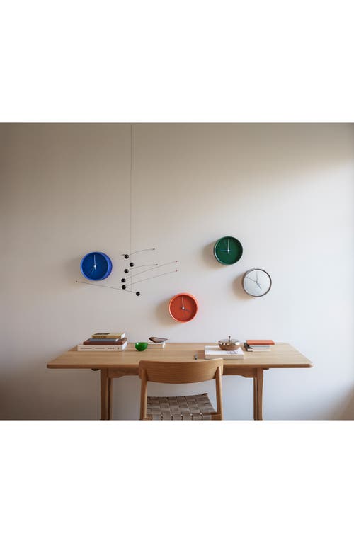 Georg Jensen Koppel Wall Clock In Blue