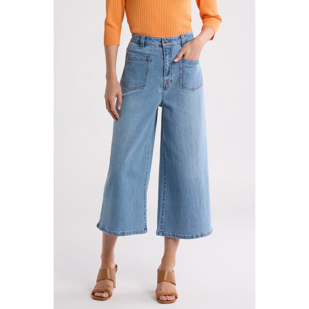 Joie Dorothea Wide Leg Jeans In La Brea