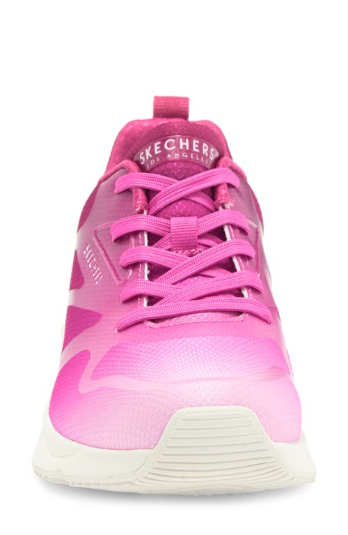 Shop Skechers Tres-air Uno-brighten Up Sneaker In Pink/multi