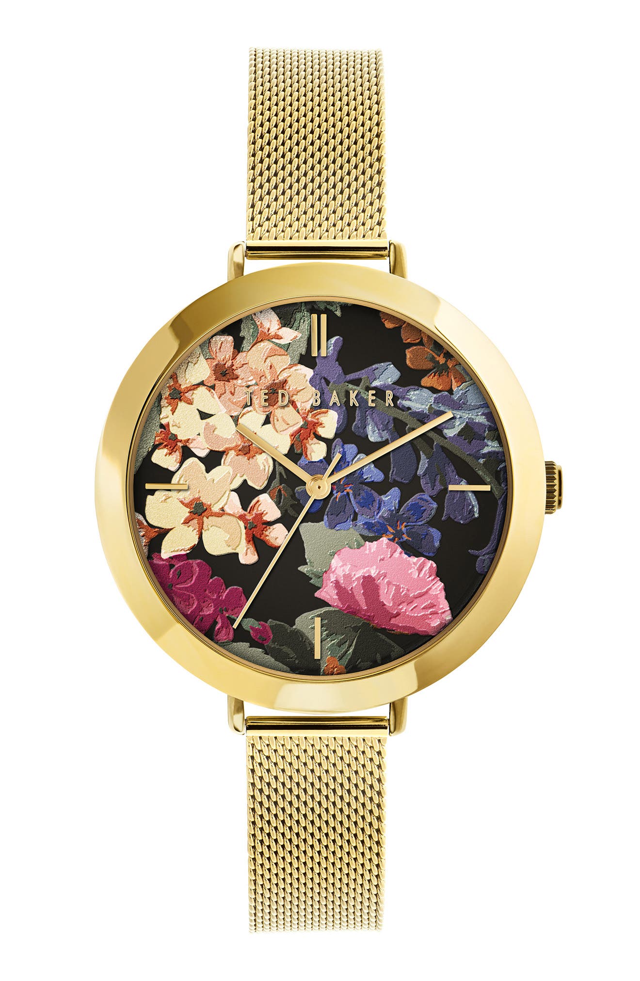 ted baker ladies mesh watch