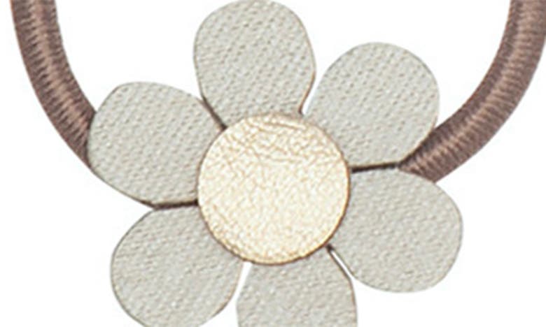 Shop Mimi & Lula Kids' Daisy Assorted 6-pack Mini Ponytail Holders In Light Beige