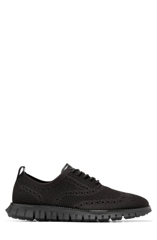 Cole Haan Zerogrand Remastered Stitchlite™ Oxford In Black/black