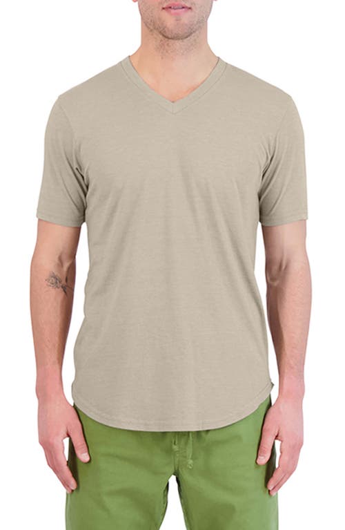 Goodlife Triblend Scallop V-Neck T-Shirt in Timber