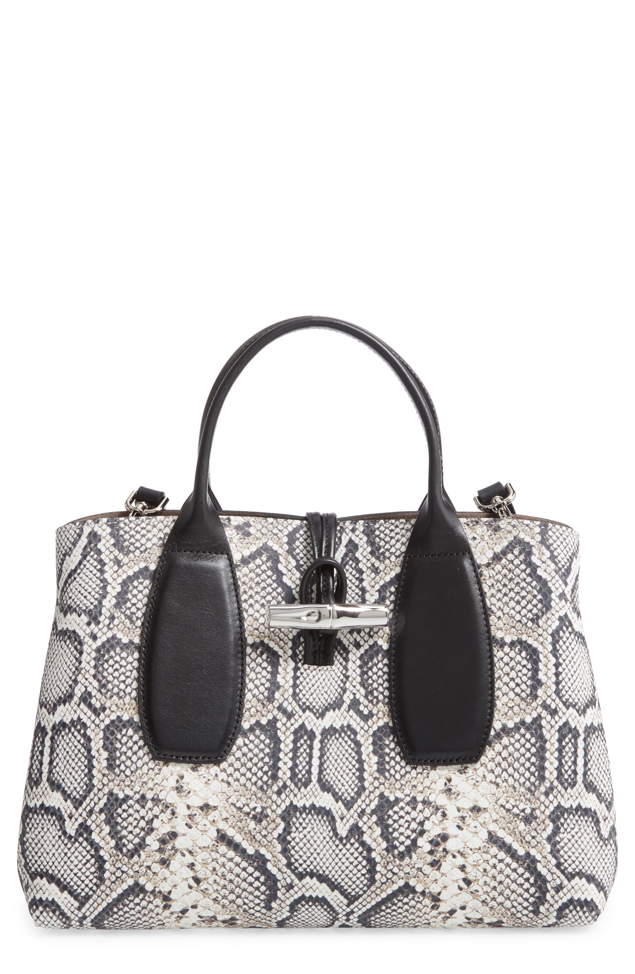 longchamp python bag