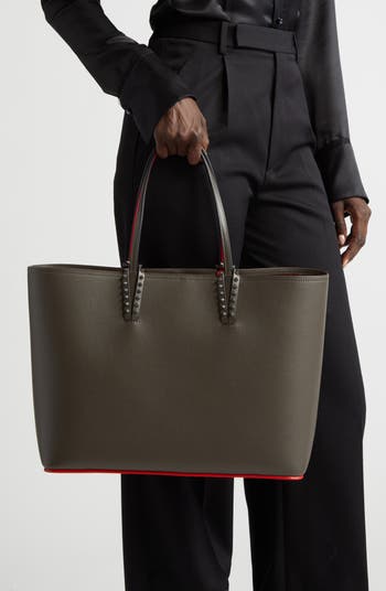 Cabata calfskin store leather tote