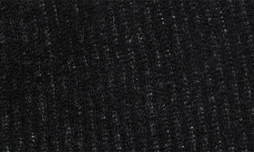 Shop Bruno Magli Cashmere Brioche Stitch Cuff Beanie In Black