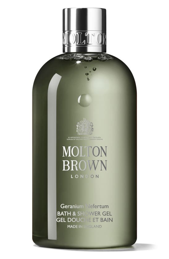 Molton Brown London Geranium Nefertum Bath & Shower Gel In Gray