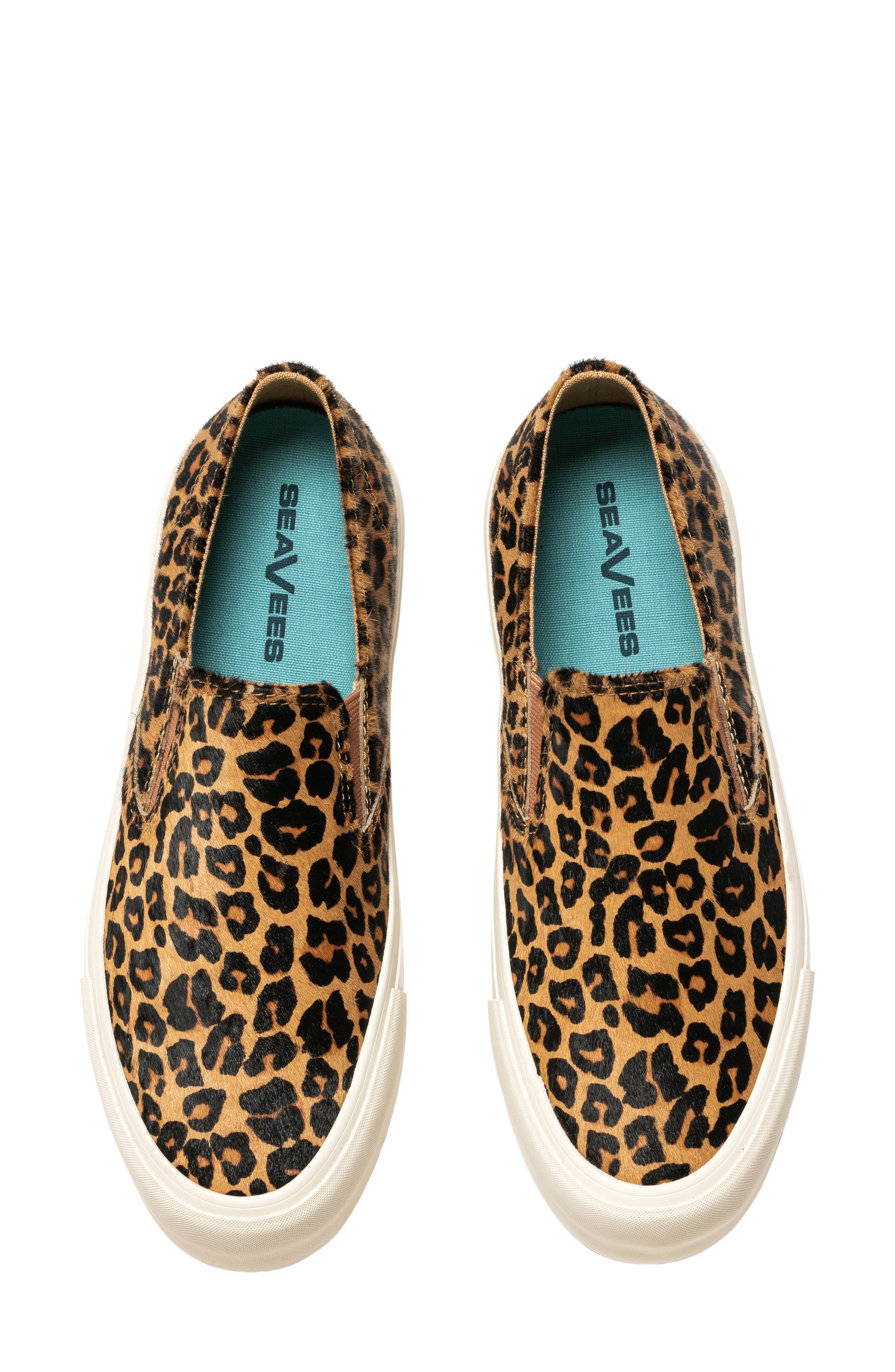 seavees leopard sneakers