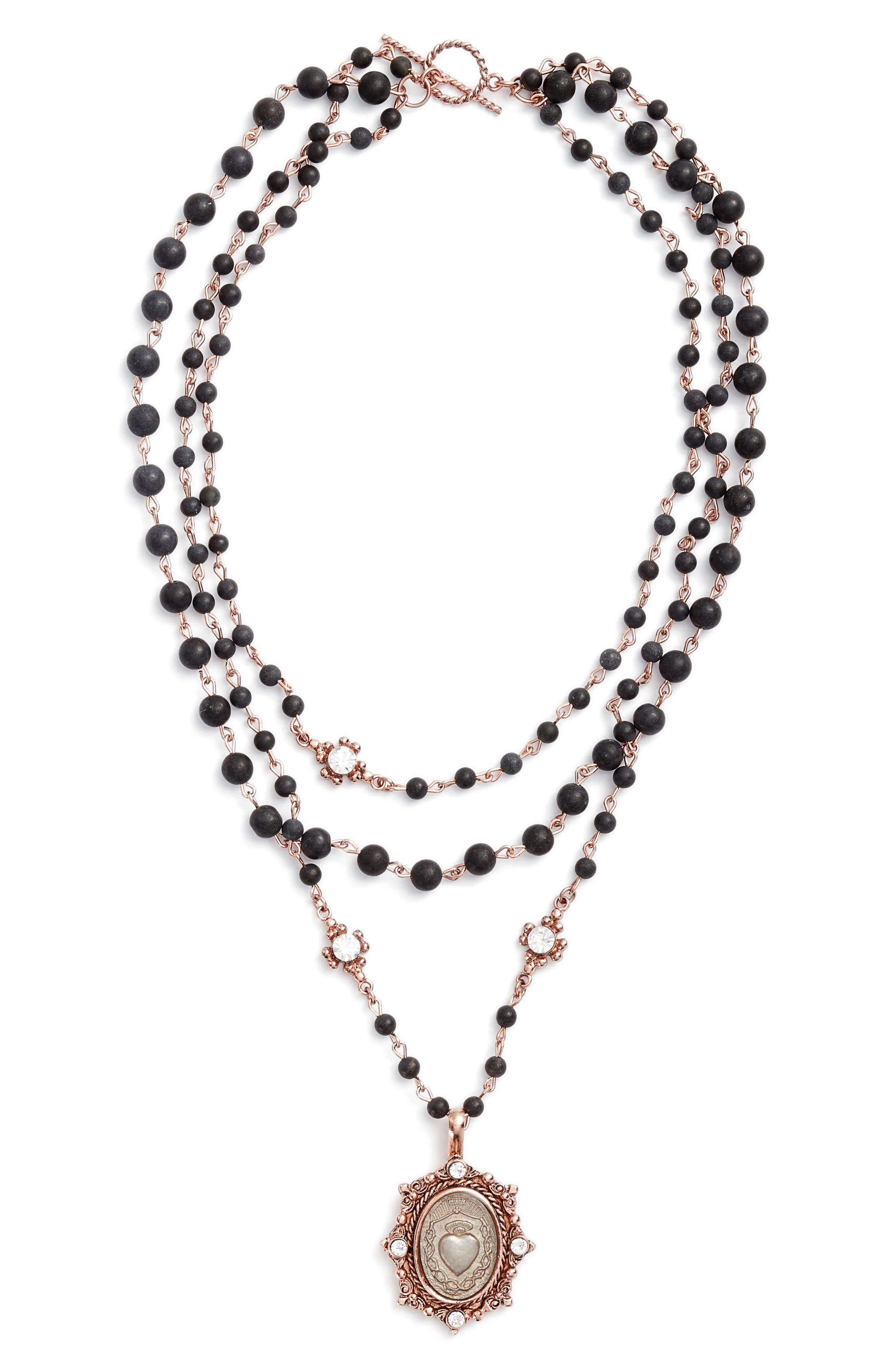 Virgins Saints & Angels Magdalena Multistrand Necklace (Nordstrom ...