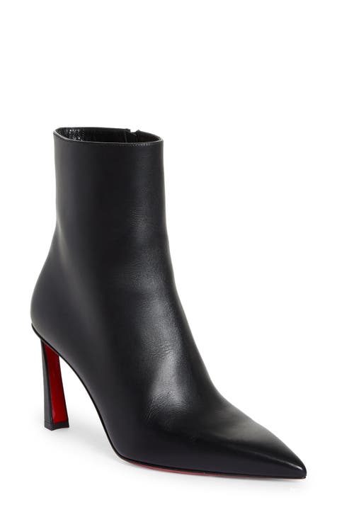 Christian Louboutin - Authenticated Ankle Boots - Black for Women, Good Condition