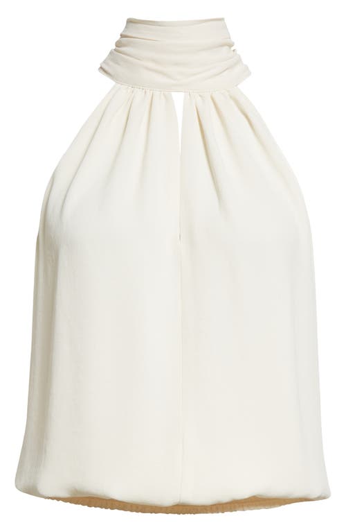 Ramy Brook Sunny High Neck Tank Top In Light Sandstone