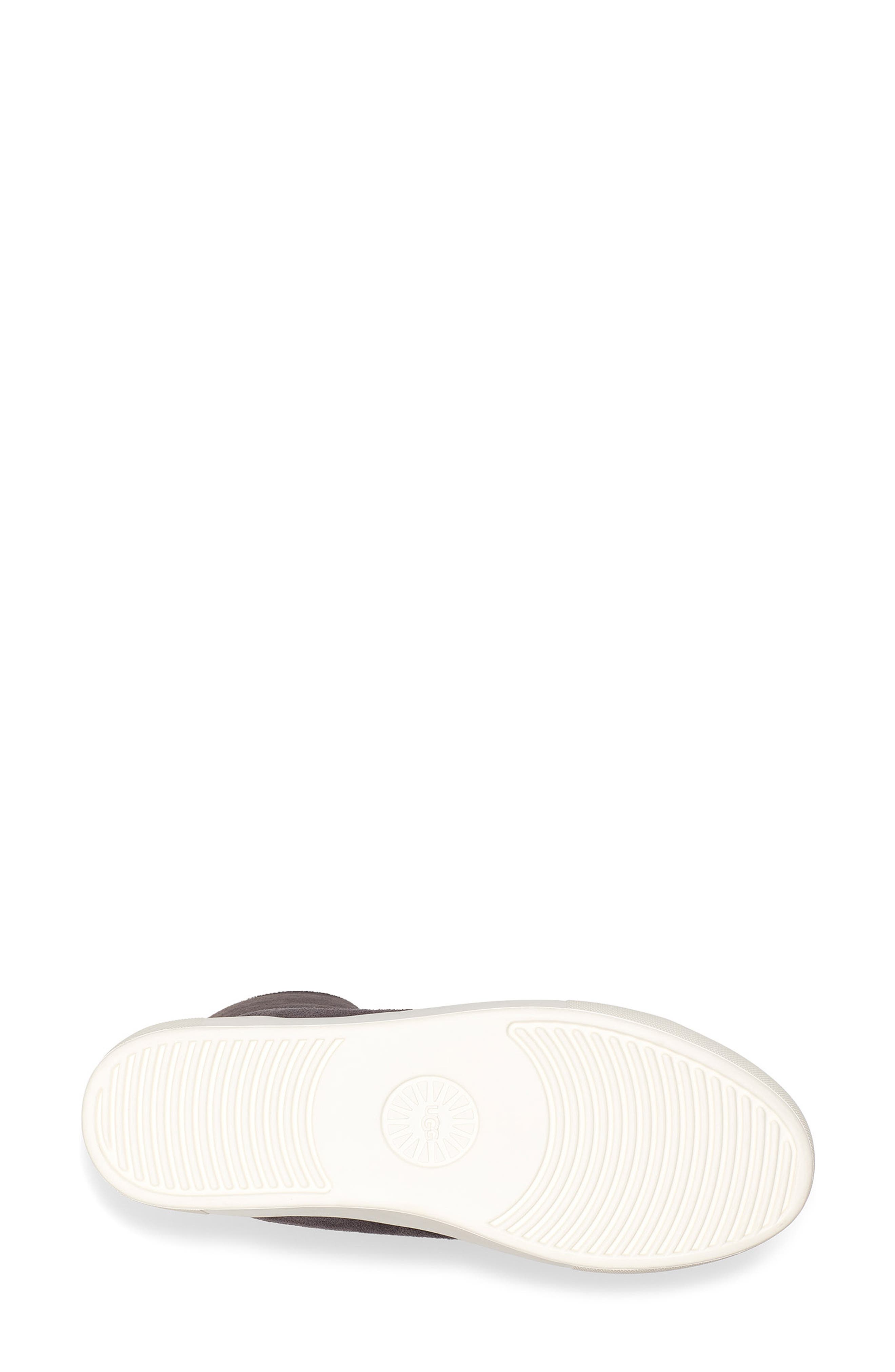 beven genuine shearling high top sneaker