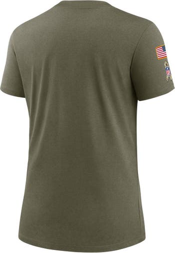 Men's Nike Brown Tennessee Titans 2023 Salute to Service Legend Performance T-Shirt Size: Large