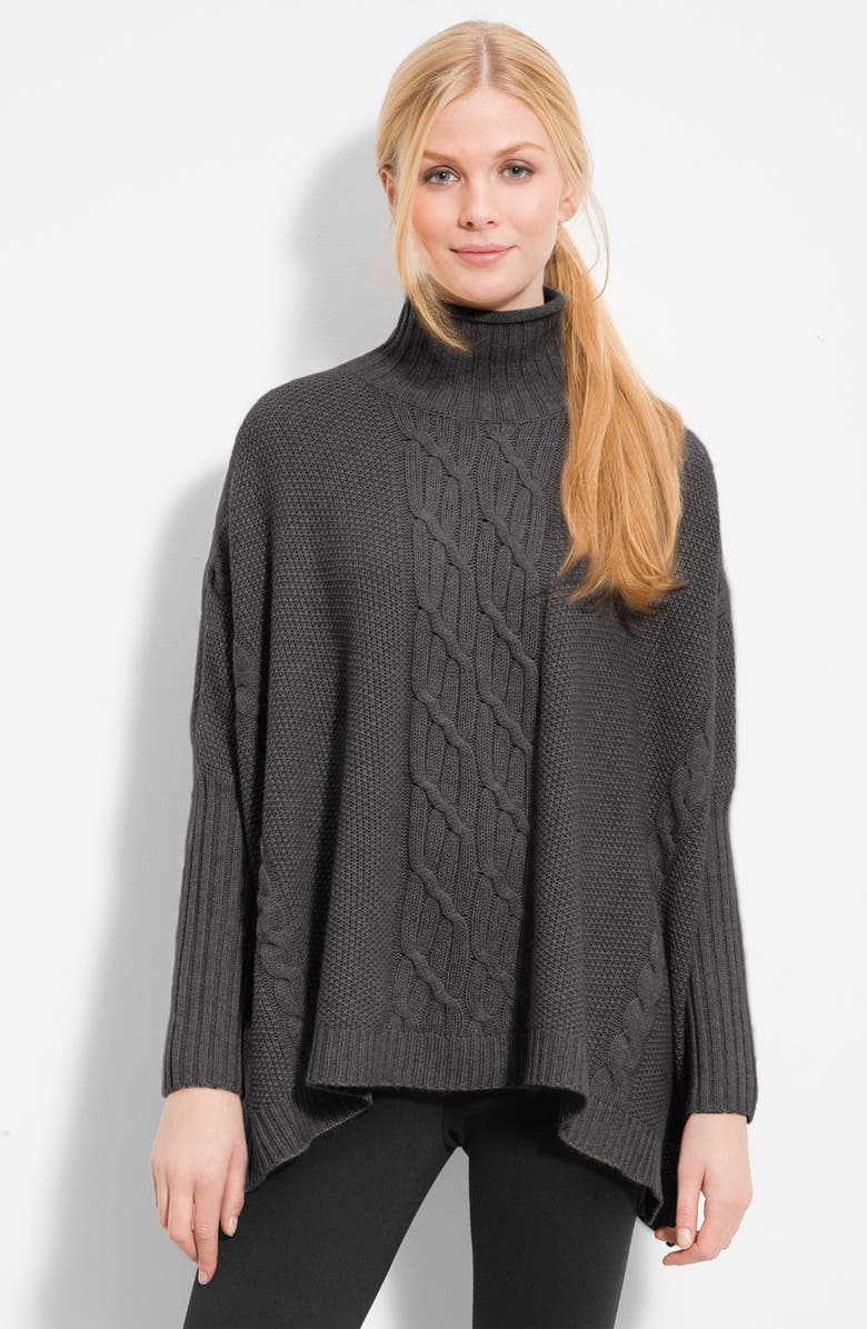 Only Mine Turtleneck Wool & Cashmere Poncho | Nordstrom