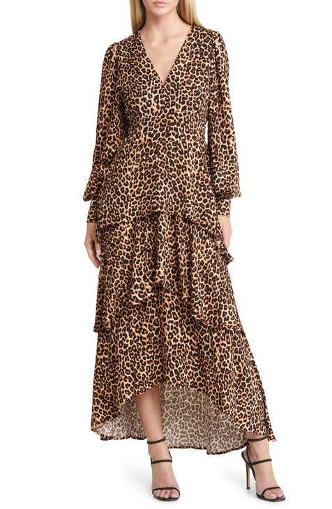 Estar satisfecho gemelo café leopard dress | Nordstrom