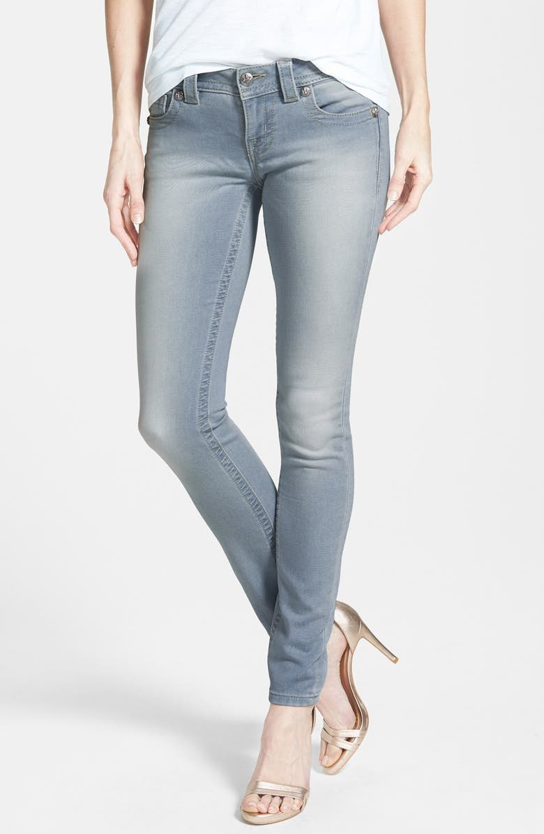 Miss Me Signature Skinny Jeans (Light Blue) | Nordstrom