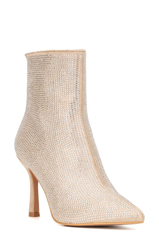 New York And Company Women's Reana Booties Women's Shoes In Nude