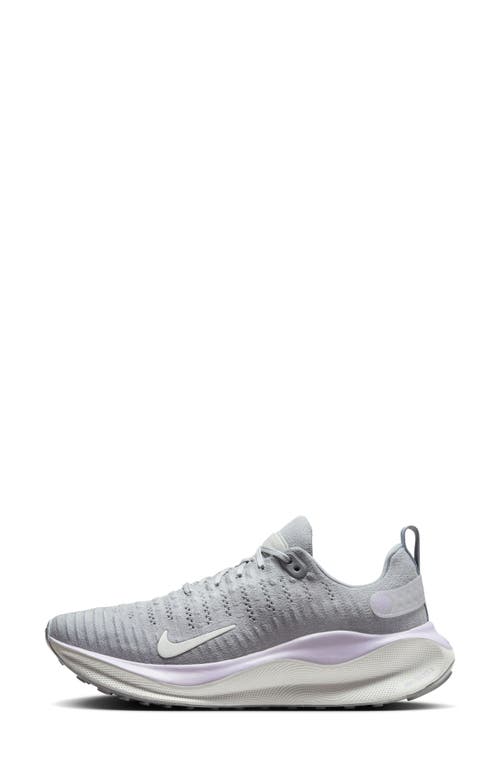 Nike Women's Infinityrn 4 Road Running Shoes (extra Wide) In Grey/grape/violet