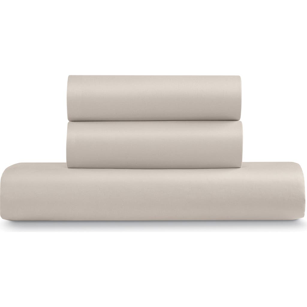 Ella Jayne Home Triple Brushed Duvet Cover & Sham Set In Taupe