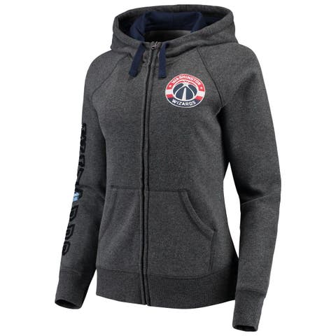 Women's G-III 4Her by Carl Banks Black Las Vegas Raiders Double-Coverage  Full-Zip Hoodie Jacket 