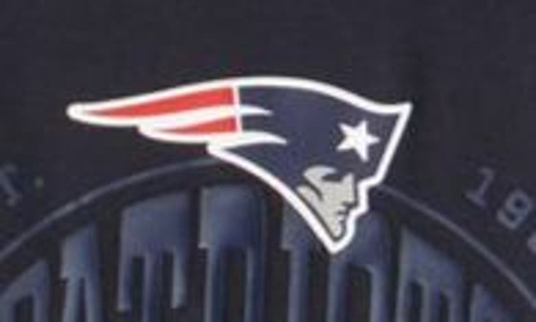 Shop Hugo Boss Boss X Nfl Tackle Graphic T-shirt In New England Patriots Dark Blue