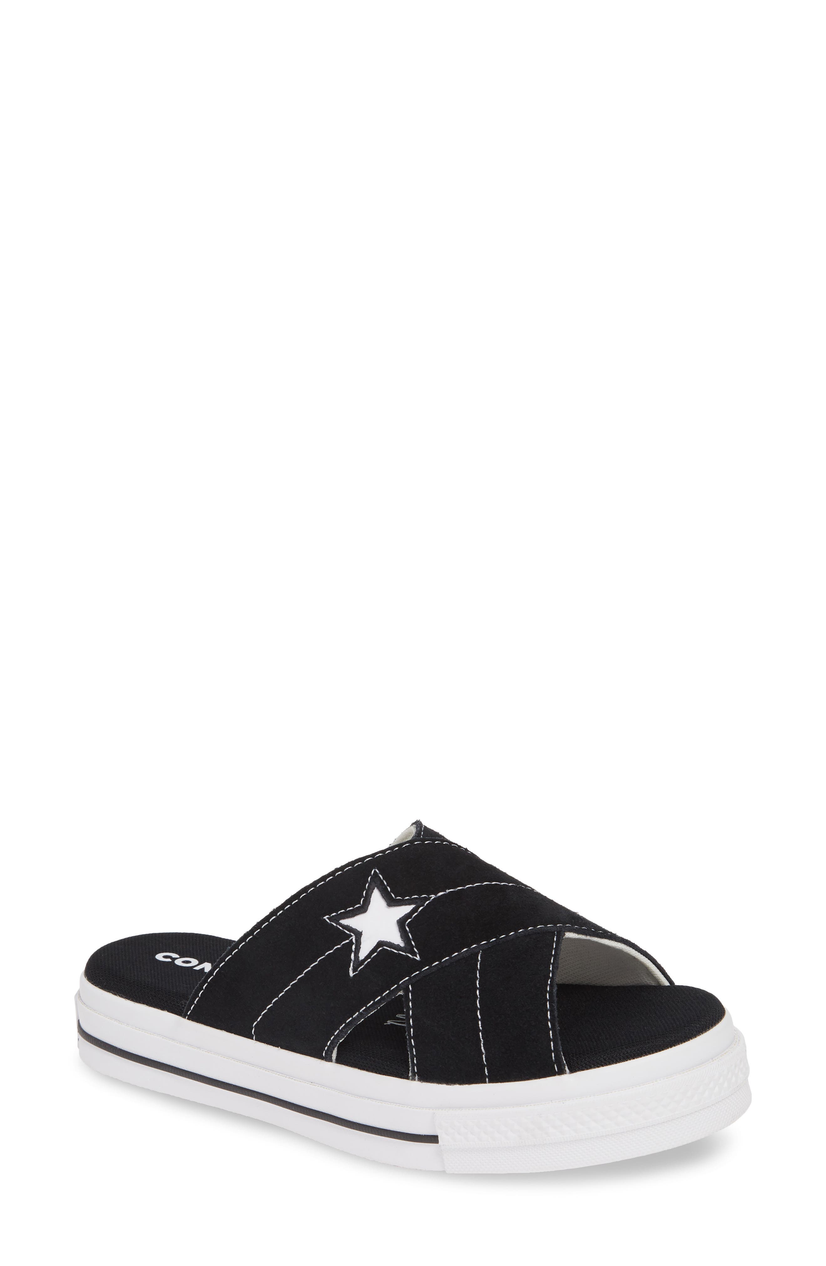 one star converse sandals