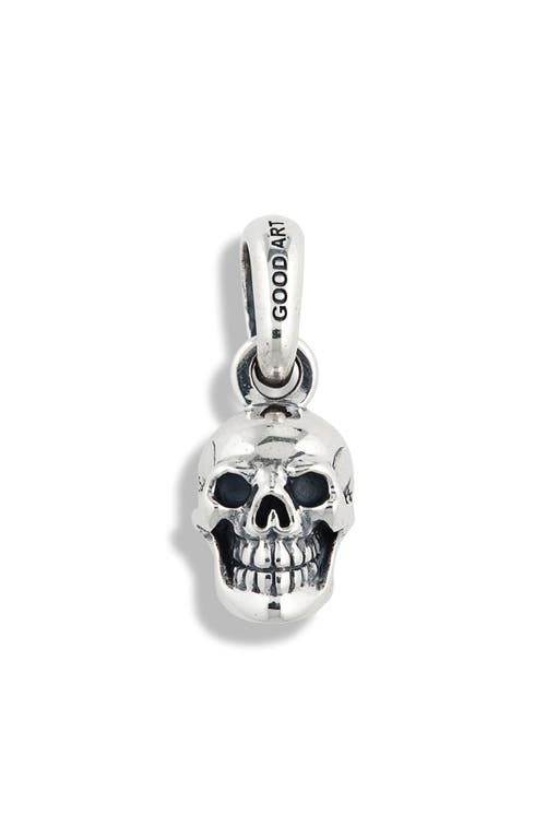 Men's Jack Skull Pendant in Silver