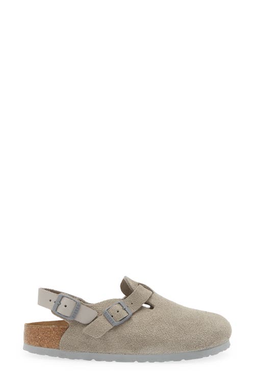Birkenstock Tokio Clog In Stone Coin