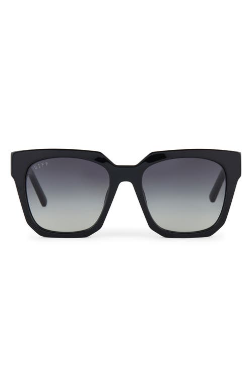 DIFF Ariana II 54mm Gradient Square Sunglasses in / Gradient at Nordstrom